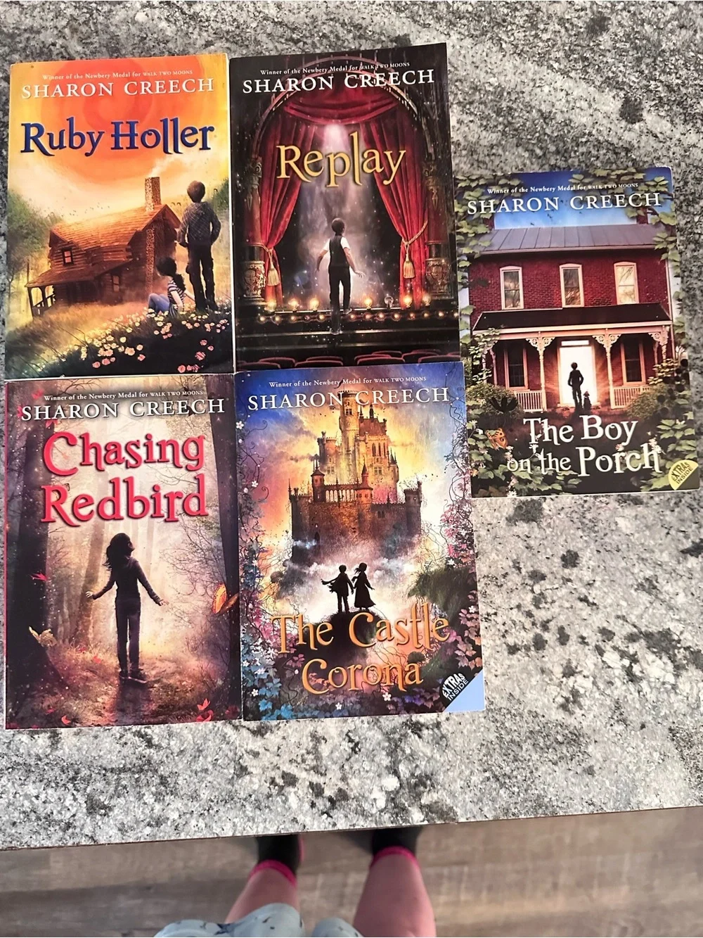 Sharon Creech X 5 Replay fictional Young adult Adventurous book set
